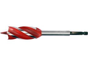 Spiraalne puitpuur Yato YT-44687 YT-44687, puit, keermega, hex 1/4, 25 mm x 16.5 cm