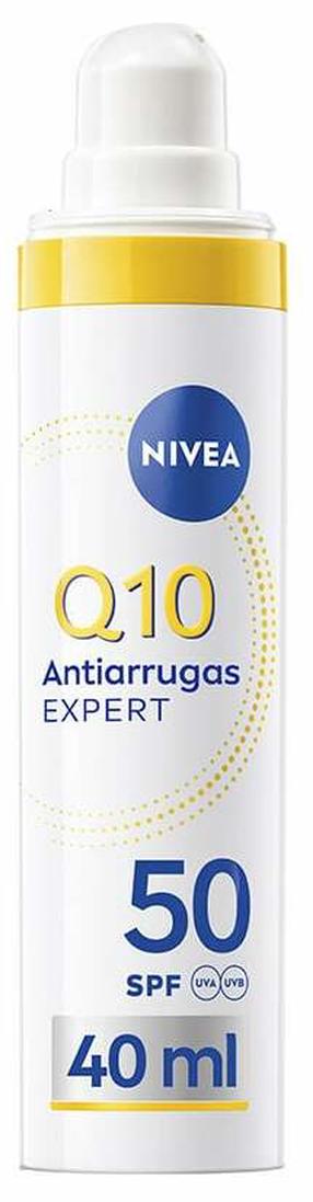 Veido fluidas Nivea Q10 Anti-Wrinkle Expert, 40 ml, SPF 50