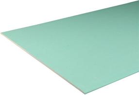 Ģipškartona plāksne Knauf GKBI (impregnuota), 260 cm x 120 cm x 1.25 cm, mitruma izturīgs