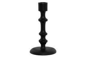 Svečturis Fanni K 636735, alumīnijs, 18 cm, melna krās.
