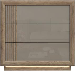 Komoda Forte Savona SVNK211B-T15, ruda sp., 98.2 cm x 42.3 cm x 103 cm