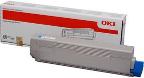 Тонер Oki 44844615, синий цв.