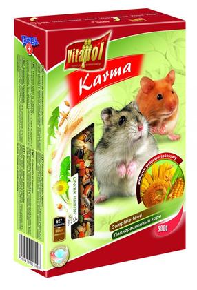 Sööt hamstritele Vitapol, närilistele, 0.5 kg