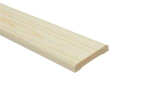 Durvju stendere, 220 cm x 7 cm x 1.2 cm, priedes krās.