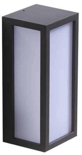 Sieninis lauko šviestuvas AZzardo Veneto, 18W, E27, IP54, tamsiai pilka sp., 11 cm x 10.2 cm