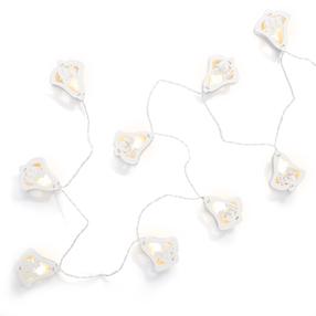 Lempučių girlianda DecoKing Jinglebells, 1.8 m, geltona sp., 10 LED