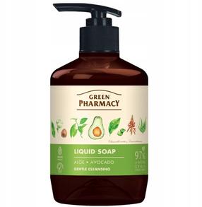 Skystas muilas Green Pharmacy Aloe Vera And Avocado, 460 ml