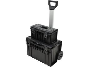 Įrankių dėžė su ratukais Yato YT-09162, 58.5 cm x 42.5 cm x 64.5 cm, juoda sp.