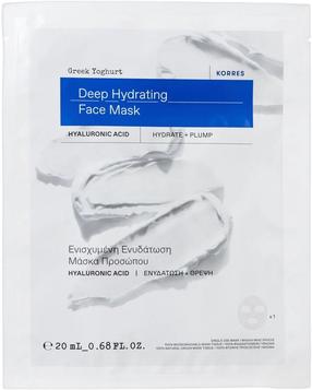 Veido kaukė Korres Greek Yoghurt Deep Hydrating, 20 ml