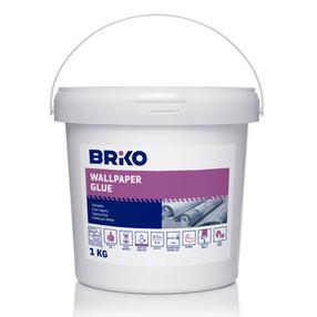 Tapetų klijai Briko Ready Bond, 1 kg
