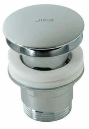 Nutekėjimo sistema praustuvui Jika Cubito Pure, 66 mm, click clack funkcija, chromo sp.