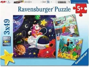 Пазл Animal Explorers, 21 см x 21 см, 147 шт., многоцветный