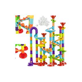 Konstruktors ar lodīšu trasi Kruzzel Ball Track Slide 22884, 113 gab., daudzkrāsaina