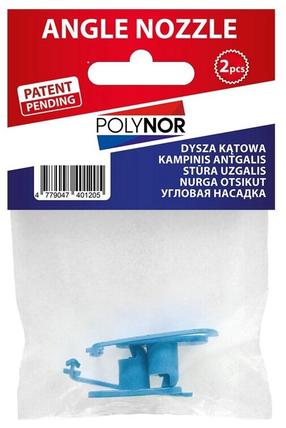 Kampinių antgalių komplektas Polynor, 2 vnt.