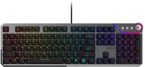  Prece ar bojātu iepakojumu. Vadu spēļu tastatūra Yenkee Strike 600 Kailh, DE, melna krās.