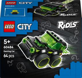Konstruktors LEGO® City Braucamie – Spēļu sacīkšu auto - Auto modelīšu komplekts 60484, 64 gab.