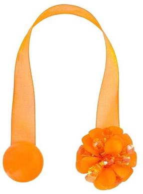 Aizkaru turētājs ar magnētu Flower, 5 cm, oranža krās.
