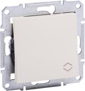 Pārslēgi Schneider Electric Asfora EPH0401423, 1 kl, bēša krās.