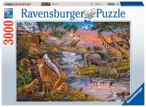 Puzle Ravensburger Animal Kingdom, 80 cm x 121 cm, 3000 gab., daudzkrāsaina