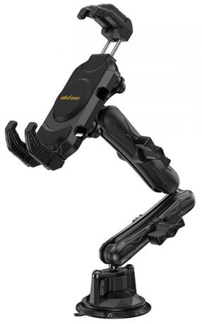 Auto telefona turētājs UleFone Armor MAX, 200 - 470 mm x 142.5 - 217.5 mm, melna krās.