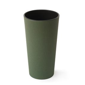 Puķu pods Lamela Lilia 876-42, plastmasa, Ø 29.5 cm, zaļa krās.