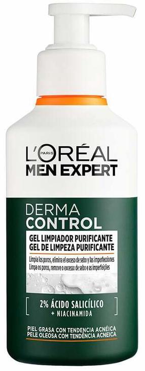 Tīrīšanas gēls L’Oréal Paris Men expert Derma control, 260 ml