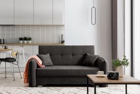 Sofa Laine Poco 5, tamsiai pilka sp., 105 x 155 cm x 75 cm