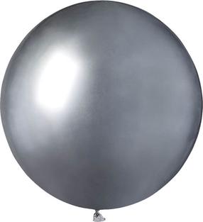 Balonu komplekti apaļš Gemar GB150/89, sudraba krās./pelēka krās., 25 gab.