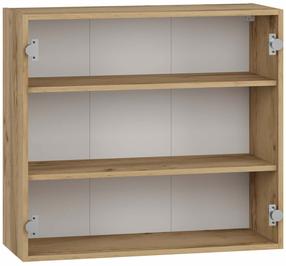 Karkasas, viršutinei spintelei Vento G-80/82, 30 cm x 80 cm, 72 cm, craft oak sp.