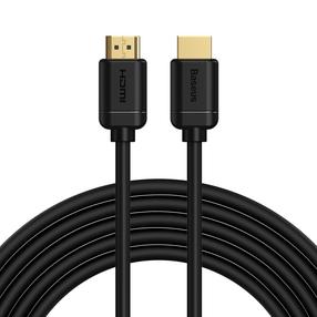 Kabelis Baseus HDMI HDMI Vīrietis, HDMI Vīrietis, 3 m, melna krās.