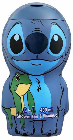 Vaikiška dušo želė ir šampūnas Air-Val Stitch 3D, 400 ml