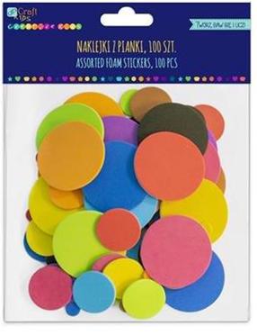 Kleebis DallPrint Circles, lapselik mitmevärviline