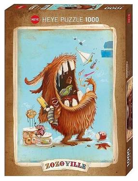 Dėlionė Heye Zozoville Insatiable 29967, 70 cm x 50 cm, 1000 vnt., įvairių spalvų