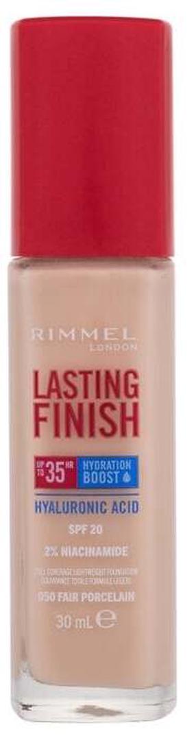 Skystas makiažo pagrindas Rimmel London Lasting Finish 35H, SPF 20, fair porcelain sp., 50, 30 ml