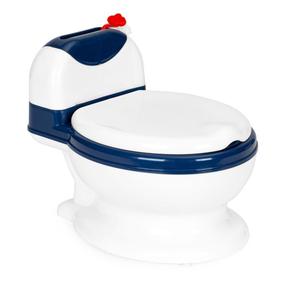 Naktipuodis EcoToys Training Potty, mėlyna sp./balta sp., 33 cm x 41 cm x 29 cm