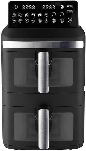 Karšto oro gruzdintuvė Zyle ZY013AF, juoda sp., 2800 W, 13 l