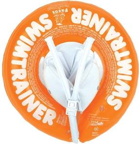 Täispuhutav ujumisrõngas Freds Swimtrainer, oranž v., 39 cm