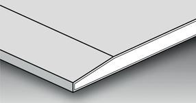 Kipsplaat, 330 cm x 120 cm x 1.25 cm