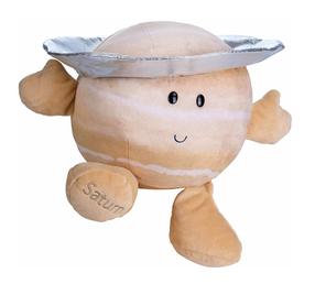 Pliušinis žaislas Celestial Buddies Planety Saturn, smėlio sp., 23 cm