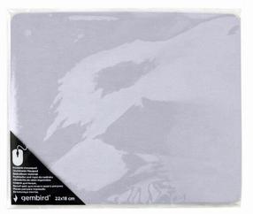 Коврик для мыши Gembird MP-PRINT-S, 22 см x 18 см x 0.2 см, белый цв.