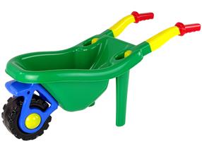 Laste aiakäru Lean Toys Large, roheline v., 728 mm x 305 mm