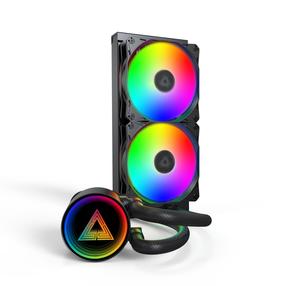 Vandens aušintuvas procesoriui Montech LightFlow 240 ARGB(B), 27 mm x 120 mm