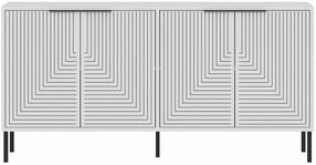 Konsoollaud Kalune Design Lurea, valge v., 36 cm x 150 cm x 75 cm