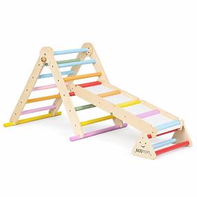 Žaidimų aikštelė EcoToys Montessori Luna, 128 cm x 68.5 cm x 59 cm