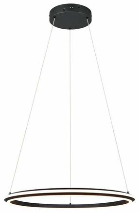 Lampa griesti Trio Amador, LED, 2300 - 4000 °K, 1 x 48 W, melna krās. / melna krās.