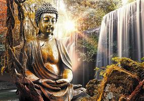 Fototapetas Artgeist Waterfall Of Contemplation 2XLFT810, 210 cm x 300 cm