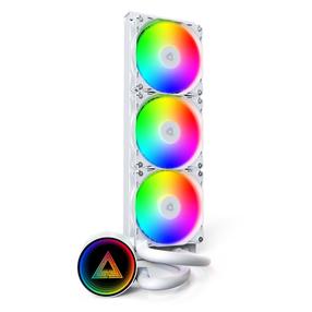 Vandens aušintuvas procesoriui Montech LightFlow ARGB 360, 27 mm x 120 mm