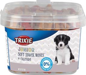 Лакомство для собак Trixie Junior Soft Snack Bones + Calcium, 0.14 кг
