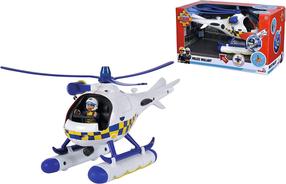 Komplekt Simba Fireman Sam Police Helicopter, 17 cm, sinine v./valge v.