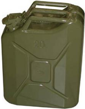 Kanister, metall, 10 l, roheline v.